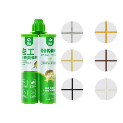 20 colors mildewproof epoxy resin DIY tile grout sealant